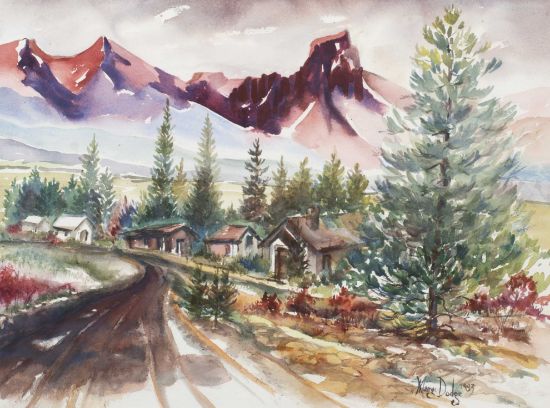 Picture of "Gray Wolf Mountain"