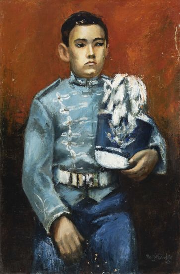 Picture of Boy in conductor uniform