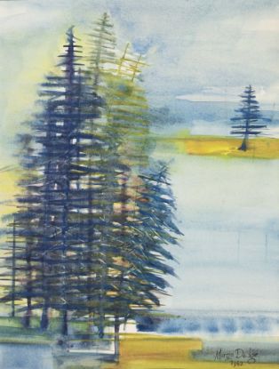 Picture of Trees thesis series: blue trees +1