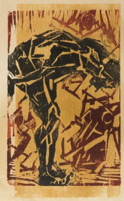 Picture of Yoga pose / bending over